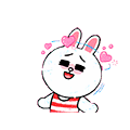 Sticker brown-cony