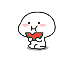 Sticker marshmellowboy