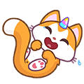 Sticker unicorn-cat
