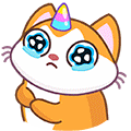 Sticker unicorn-cat