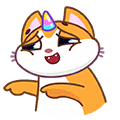 Sticker unicorn-cat