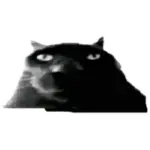 Sticker black-cat