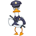 Sticker mr-duck