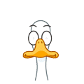 Sticker mr-duck