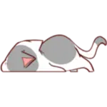 Sticker pus-nyangami