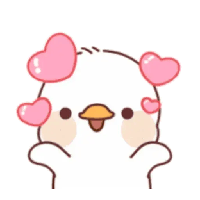 Sticker sweet-little-duck